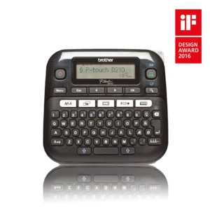 Brother PT-D210 принтер за етикети Термичен трансфер 180 x 180 DPI 20 мм/сек QWERTY — PTD210YJ1