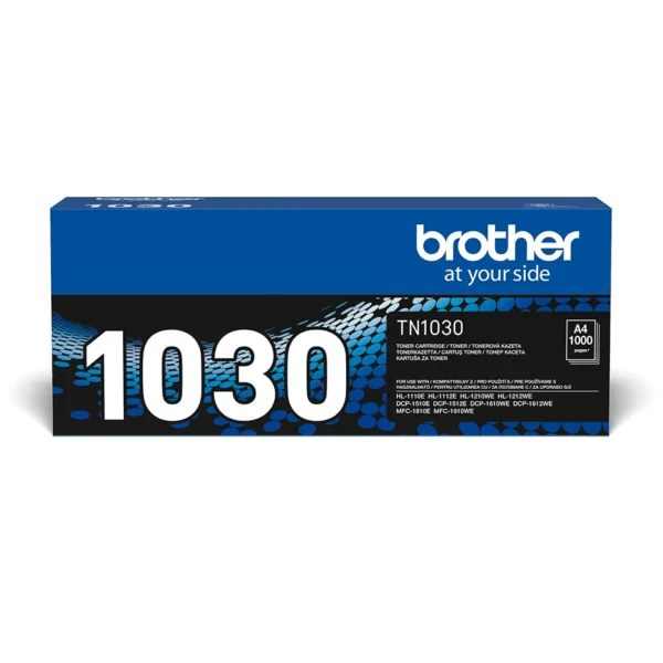 Brother TN-1030 тонер касета 1 броя Оригинал Черен — TN1030