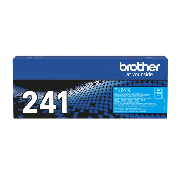 Brother TN-241C тонер касета 1 броя Оригинал Синьо-зелен — TN241C