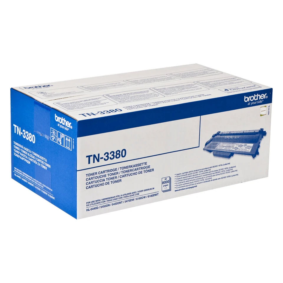 Brother TN-3380 тонер касета 1 броя Оригинал Черен — TN3380