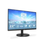 Philips V Line 221V8A/00 компютърен монитор 54,6 см (21.5") 1920 x 1080 пиксела Full HD LED Черен
