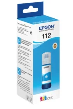Epson 112 EcoTank Pigment Cyan ink bottle — C13T06C24A