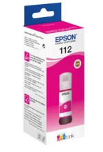 Epson 112 EcoTank Pigment Magenta ink bottle — C13T06C34A