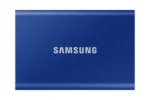 Samsung Portable SSD T7 1 TB UBS тип C 3.2 Gen 2 (3.1 Gen 2) Син — MU-PC1T0H/WW