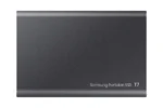 Samsung Portable SSD T7 1 TB UBS тип C 3.2 Gen 2 (3.1 Gen 2) Сив — MU-PC1T0T/WW