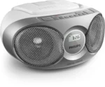 Philips AZ215S/12 преносима аудио система 3 W FM Сребърен