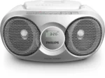 Philips AZ215S/12 преносима аудио система 3 W FM Сребърен