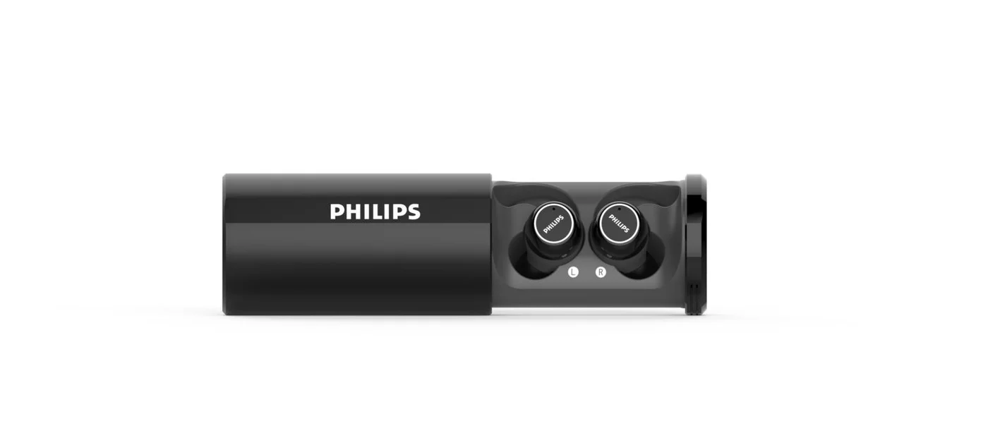 Philips TPV ST 702 BK Слушалки True Wireless Stereo (TWS) В ухо Обаждания/музика Bluetooth Черен — TAST702BK
