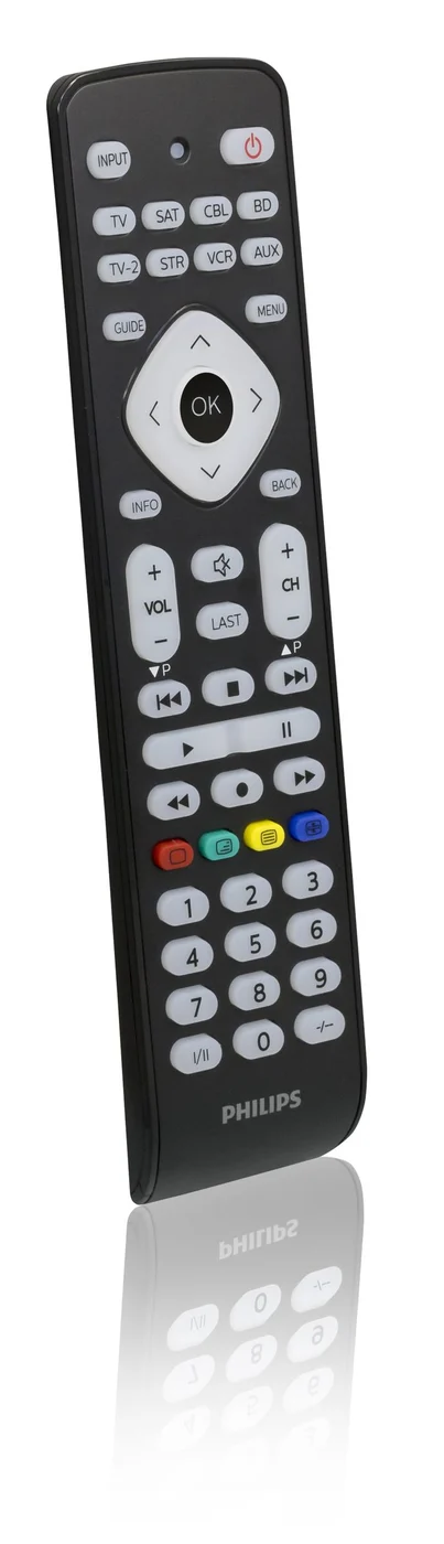 Philips Perfect replacement SRP2018/10 дистанционно устройство IR безжичен DVD/Blu-ray, DVR, SAT, TV, VCR Бутони за натискане