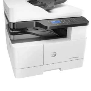 HP LaserJet M443nda Multifunction Черно-бял Принтер, Само за Ethernet; Копирна машина, скенер — 8AF72A