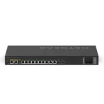 NETGEAR GSM4212UX Управляем L2/L3 Gigabit Ethernet (10/100/1000) Захранване по Ethernet (PoE) 1U Черен — GSM4212UX-100EUS