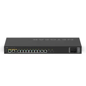 NETGEAR GSM4212UX Управляем L2/L3 Gigabit Ethernet (10/100/1000) Захранване по Ethernet (PoE) 1U Черен — GSM4212UX-100EUS