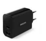 Philips DLP2621/12 зарядно за мобилни устройства Универсален Черен Променлив ток (AC) На закрито