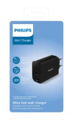 Philips DLP2621/12 зарядно за мобилни устройства Универсален Черен Променлив ток (AC) На закрито
