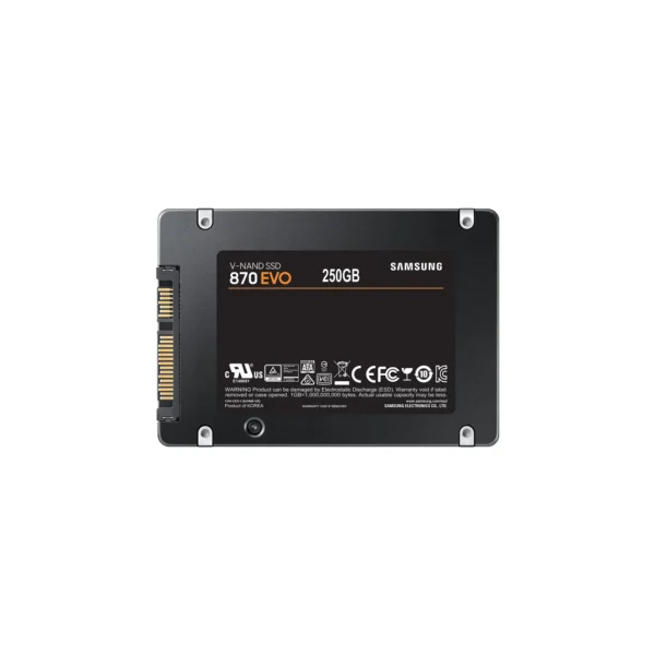 Samsung 870 EVO 250 GB 2.5" Serial ATA III V-NAND MLC — MZ-77E250B/EU
