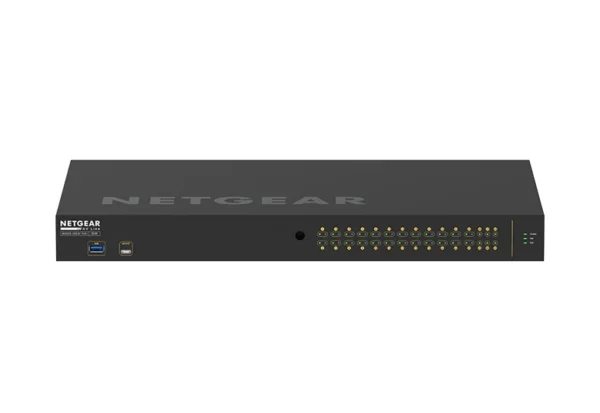 NETGEAR GSM4230P Управляем L2/L3 Gigabit Ethernet (10/100/1000) Захранване по Ethernet (PoE) 1U Черен — GSM4230P-100EUS