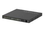NETGEAR GSM4230P Управляем L2/L3 Gigabit Ethernet (10/100/1000) Захранване по Ethernet (PoE) 1U Черен — GSM4230P-100EUS
