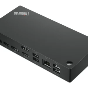 Lenovo ThinkPad Universal USB-C Dock Жичен USB 3.2 Gen 1 (3.1 Gen 1) Type-C Черен — 40AY0090EU
