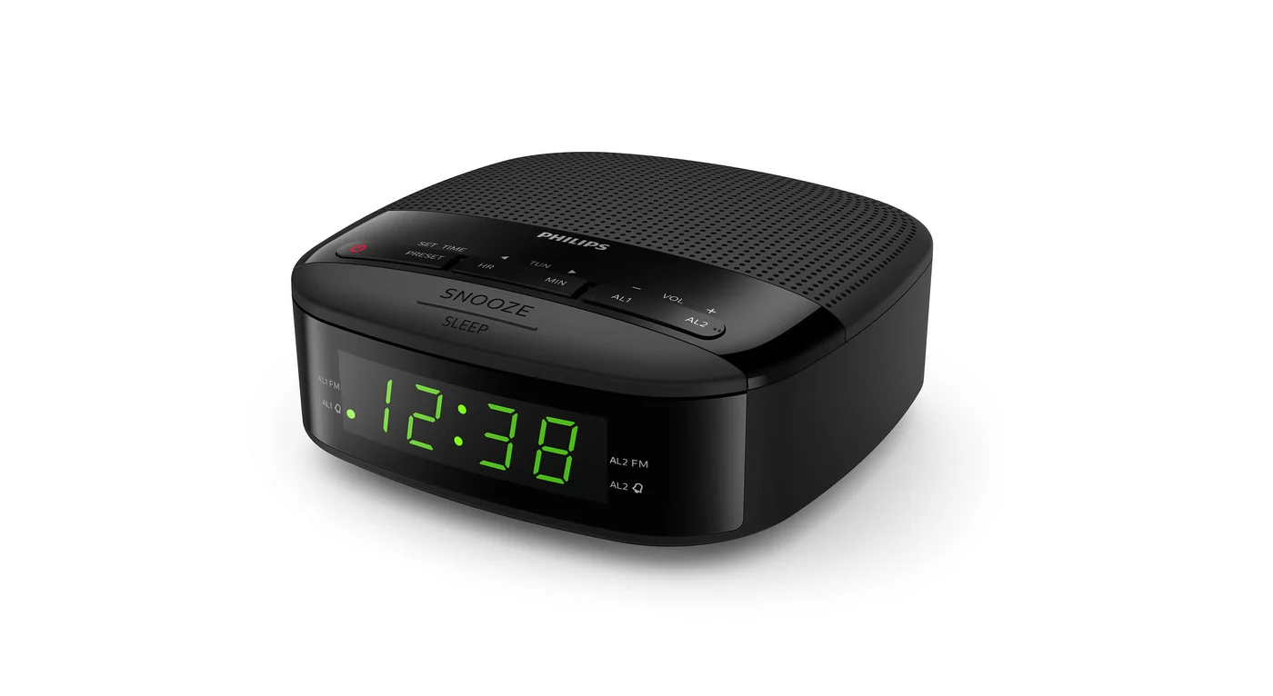 Philips TAR3205/12 радиоприемник Часовник Цифров Черен Philips TAR3205/12 радиоприемник Часовник Цифров Черен