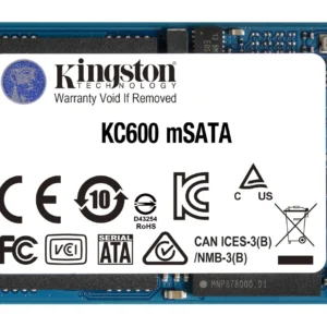 Kingston Technology KC600 256 GB mSATA Serial ATA III 3D TLC — SKC600MS/256G