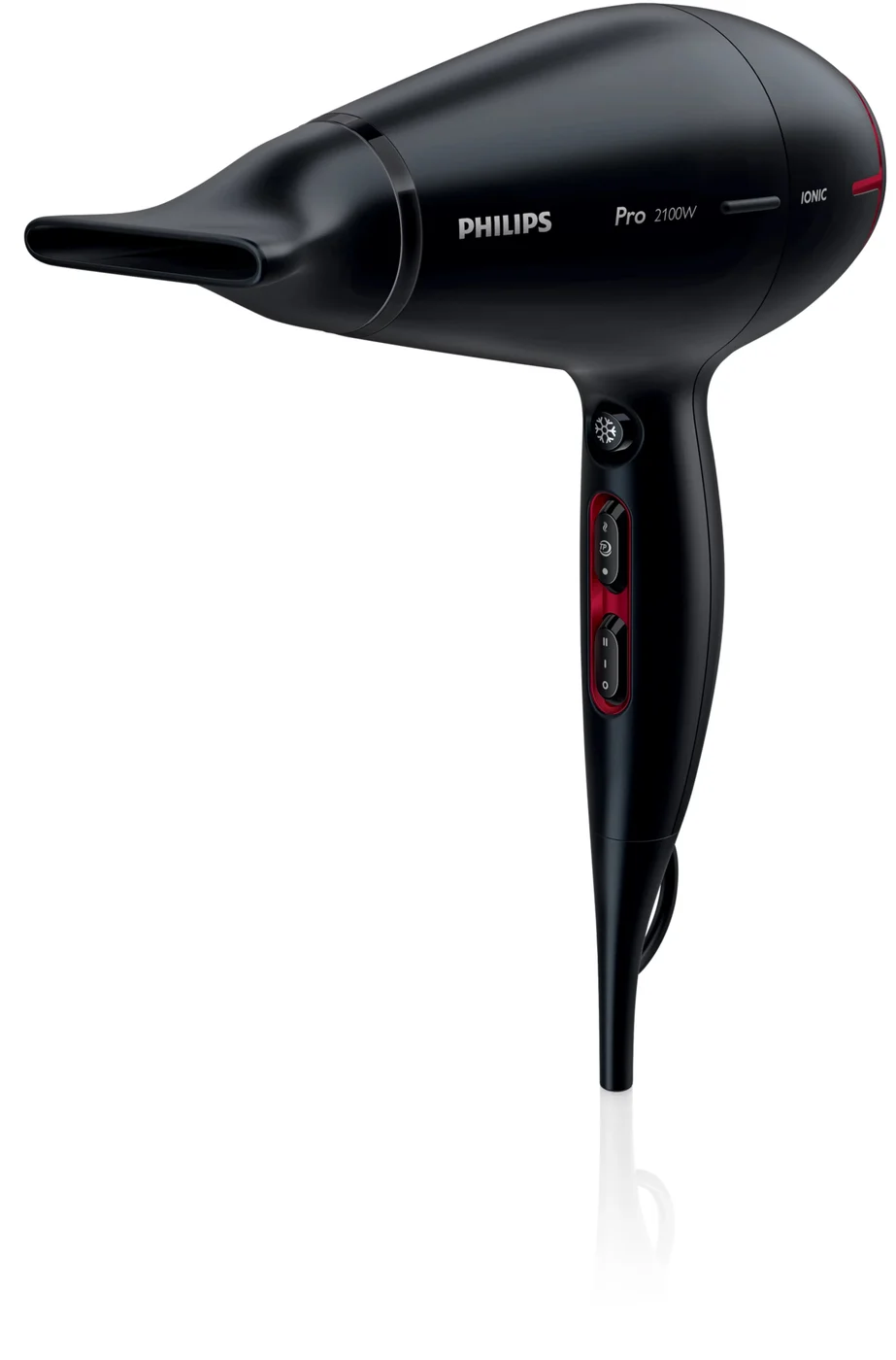 Philips HPS910/00 сешоар 2100 W Черен, Червен