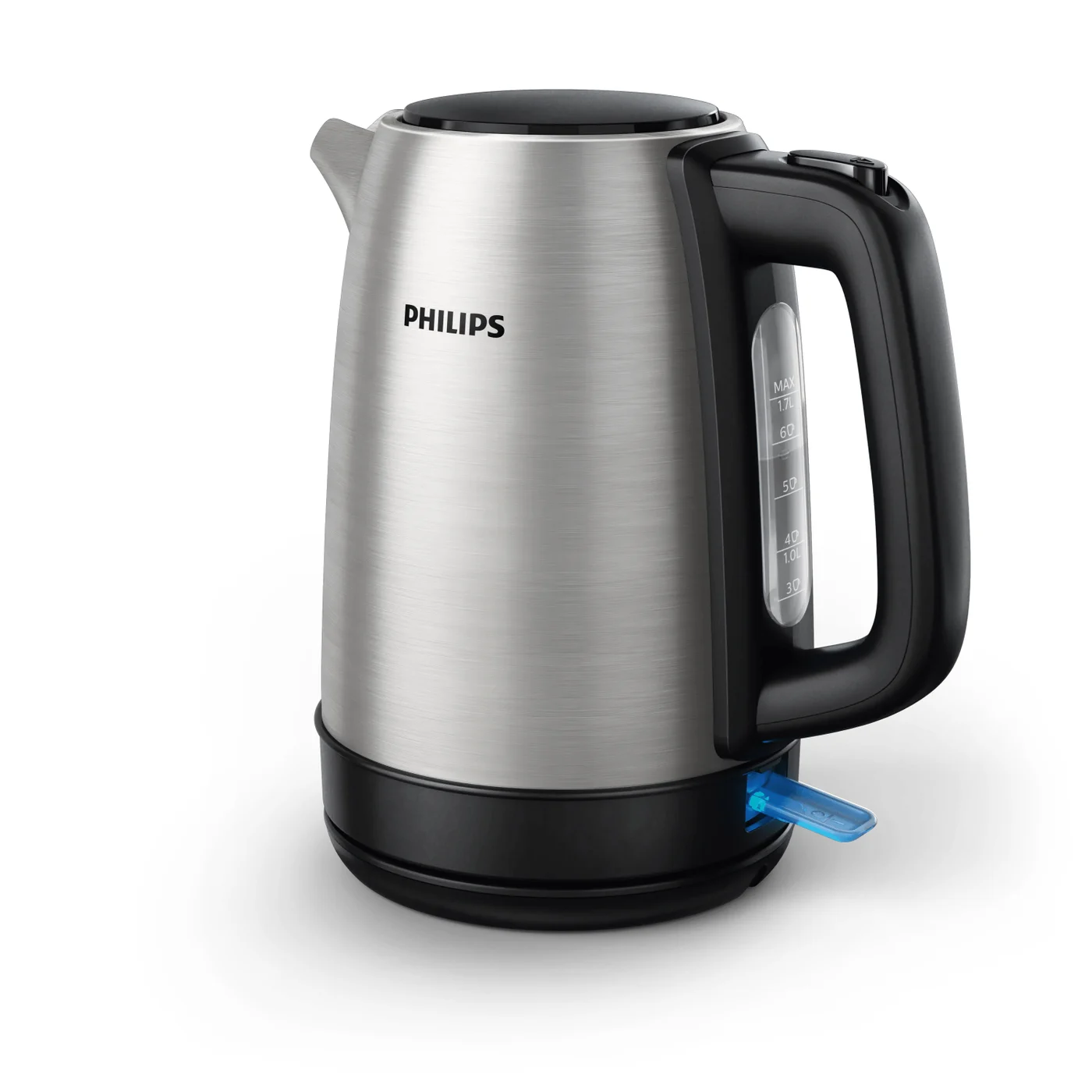 Philips Daily Collection HD9350/90 Метална кана с капак с пружина, светлинен индикатор Philips Daily Collection HD9350/90 Метална кана с капак с пружина, светлинен индикатор