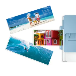 HP Advanced Photo Paper Glossy 65 lb 4 x 12 in. (101 x 305 mm) 10 sheets — 49V51A