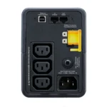 APC Back-UPS непрекъсваемо токозахранващо устройство (UPS) Линия-интерактивен 0,5 мм² 300 W 3 Изход(и) за променлив ток — BX500MI