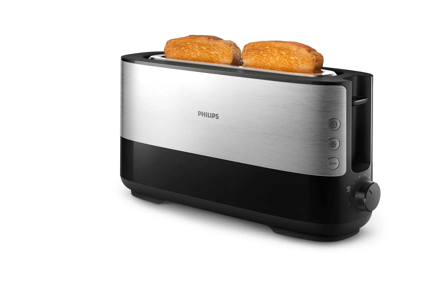 Philips Viva Collection HD2692/90 Тостер – дълъг отвор, метален