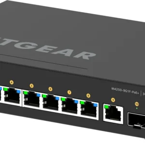 NETGEAR GSM4210PD Управляем L2/L3 Gigabit Ethernet (10/100/1000) Захранване по Ethernet (PoE) Черен — GSM4210PD-100EUS