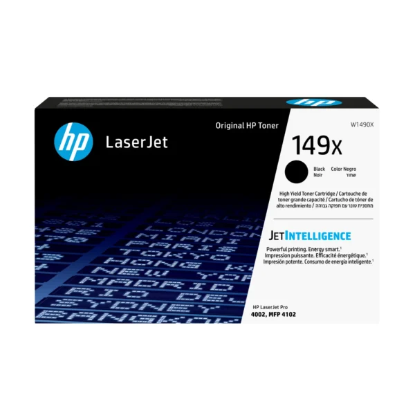 HP Оригинална тонер касета с голям капацитет за LaserJet 149X, черен — W1490X