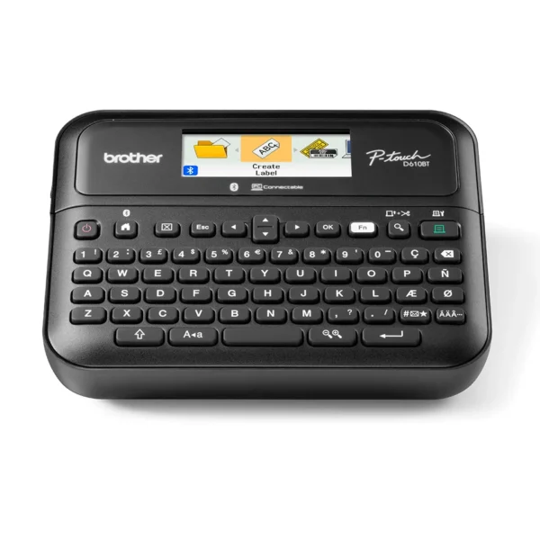 Brother PT-D610BTVP принтер за етикети Термичен трансфер 180 x 360 DPI 30 мм/сек Жична и безжична TZe Bluetooth — PTD610BTVPYJ1