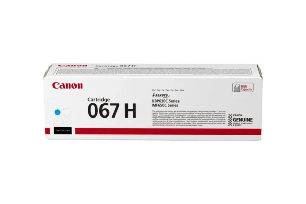 Canon 067H тонер касета 1 броя Оригинал Синьо-зелен — 5105C002