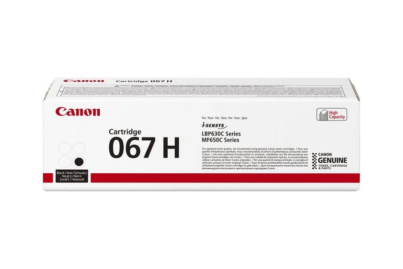 Canon 067H тонер касета 1 броя Оригинал Черен — 5106C002