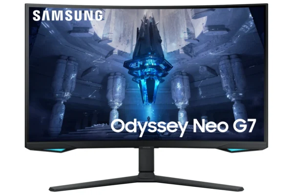 Samsung G75NB компютърен монитор 81,3 см (32") 3840 x 2160 пиксела 4K Ultra HD LED Черен — LS32BG750NPXEN
