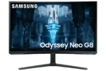 Samsung G85NB компютърен монитор 81,3 см (32") 3840 x 2160 пиксела 4K Ultra HD LED Бяла — LS32BG850NPXEN