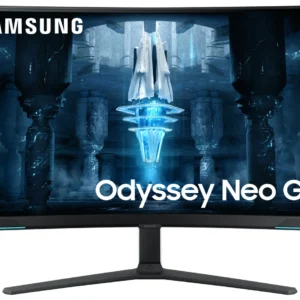 Samsung G85NB компютърен монитор 81,3 см (32") 3840 x 2160 пиксела 4K Ultra HD LED Бяла — LS32BG850NPXEN