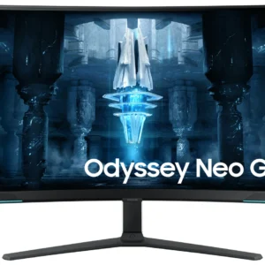 Samsung G85NB компютърен монитор 81,3 см (32") 3840 x 2160 пиксела 4K Ultra HD LED Бяла — LS32BG850NPXEN
