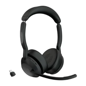 Jabra Evolve2 55 Слушалки Безжичен Лента за глава Офис/Център за обаждания UBS тип C Bluetooth Стойка за зареждане — 25599-989-899