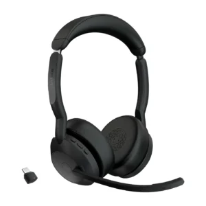 Jabra Evolve2 55 Слушалки Безжичен Лента за глава Офис/Център за обаждания UBS тип C Bluetooth Стойка за зареждане — 25599-999-899