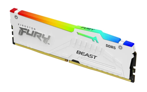 Kingston Technology FURY Beast RGB модул памет 16 GB 1 x 16 GB DDR5 5600 MT/s 288-pin DIMM — KF556C40BWA-16