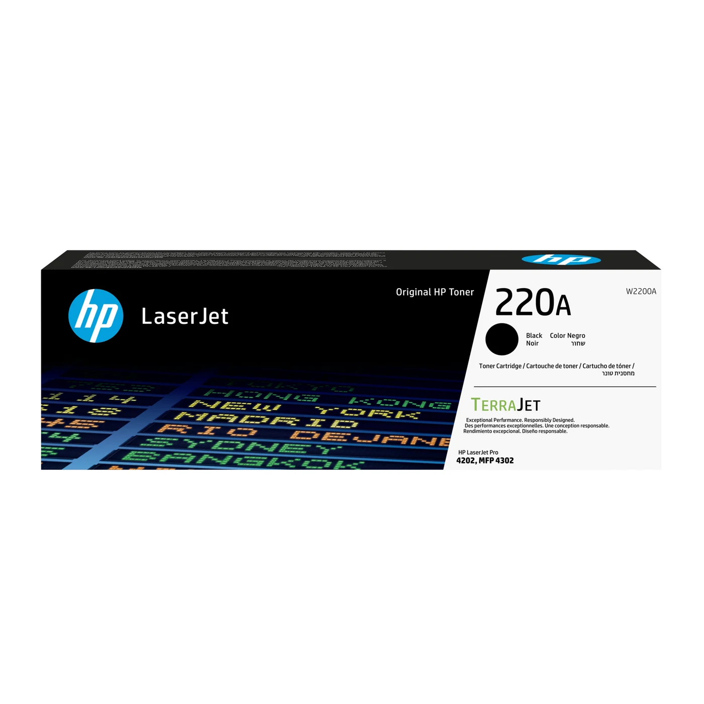 HP Оригинална тонер касета 220A LaserJet черна — W2200A