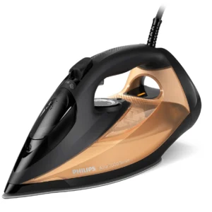 Philips 7000 series DST7040/80 HV парна ютия, черно/златисто