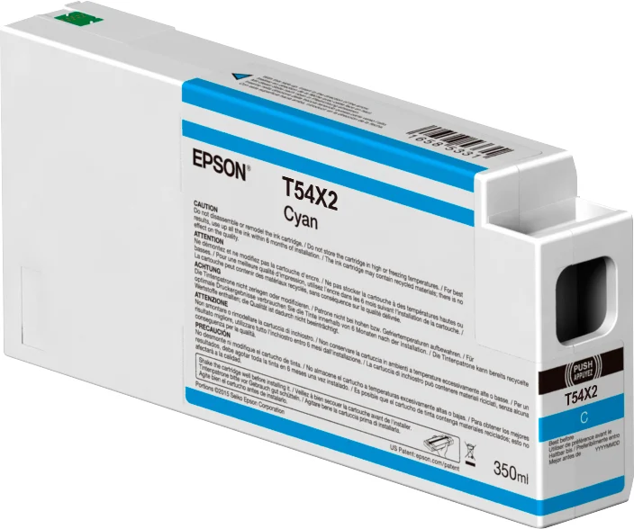 Epson Singlepack Cyan T54X200 UltraChrome HDX/HD 350ml — C13T54X200