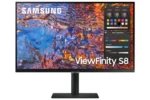 Samsung S80PB компютърен монитор 68,6 см (27") 3840 x 2160 пиксела 4K Ultra HD LCD Черен — LS27B800PXPXEN