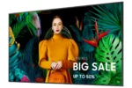 Samsung QB85C Обществен цифров плосък панел 2,16 м (85") LCD Wi-Fi 350 cd/m² 4K Ultra HD Черен Вграден процесор Tizen 16/7 — LH85QBCEBGCXEN