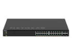 NETGEAR GSM4328 Управляем L3 Gigabit Ethernet (10/100/1000) Захранване по Ethernet (PoE) 1U Черен — GSM4328-100NES