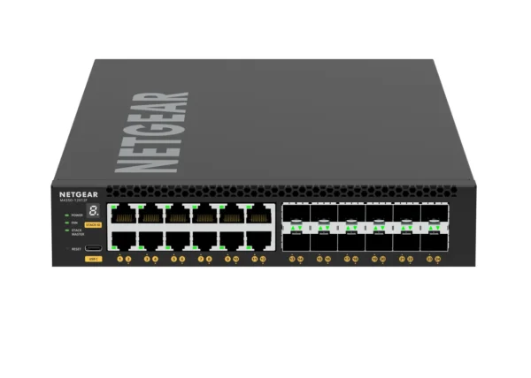 NETGEAR XSM4324 Управляем L3 10G Ethernet (100/1000/10000) 1U Черен — XSM4324-100NES