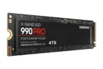 Samsung 990 PRO 4 TB M.2 PCI Express 4.0 NVMe V-NAND TLC — MZ-V9P4T0BW