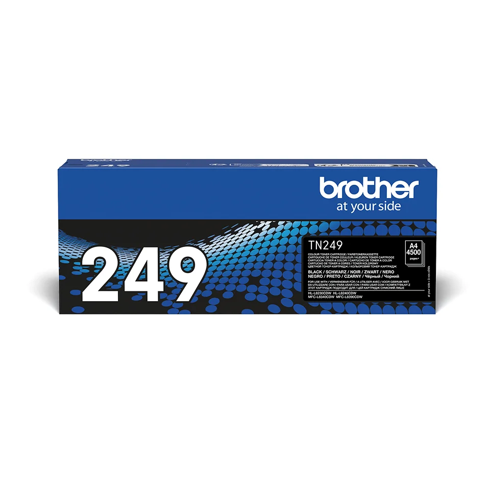Brother TN-249BK тонер касета 1 броя Оригинал Черен — TN249BK
